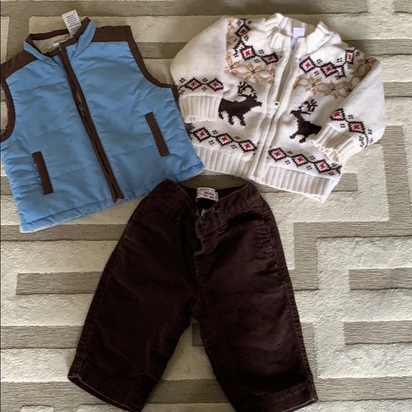 3 piece sweater, vest pant set - Picture 1 of 8